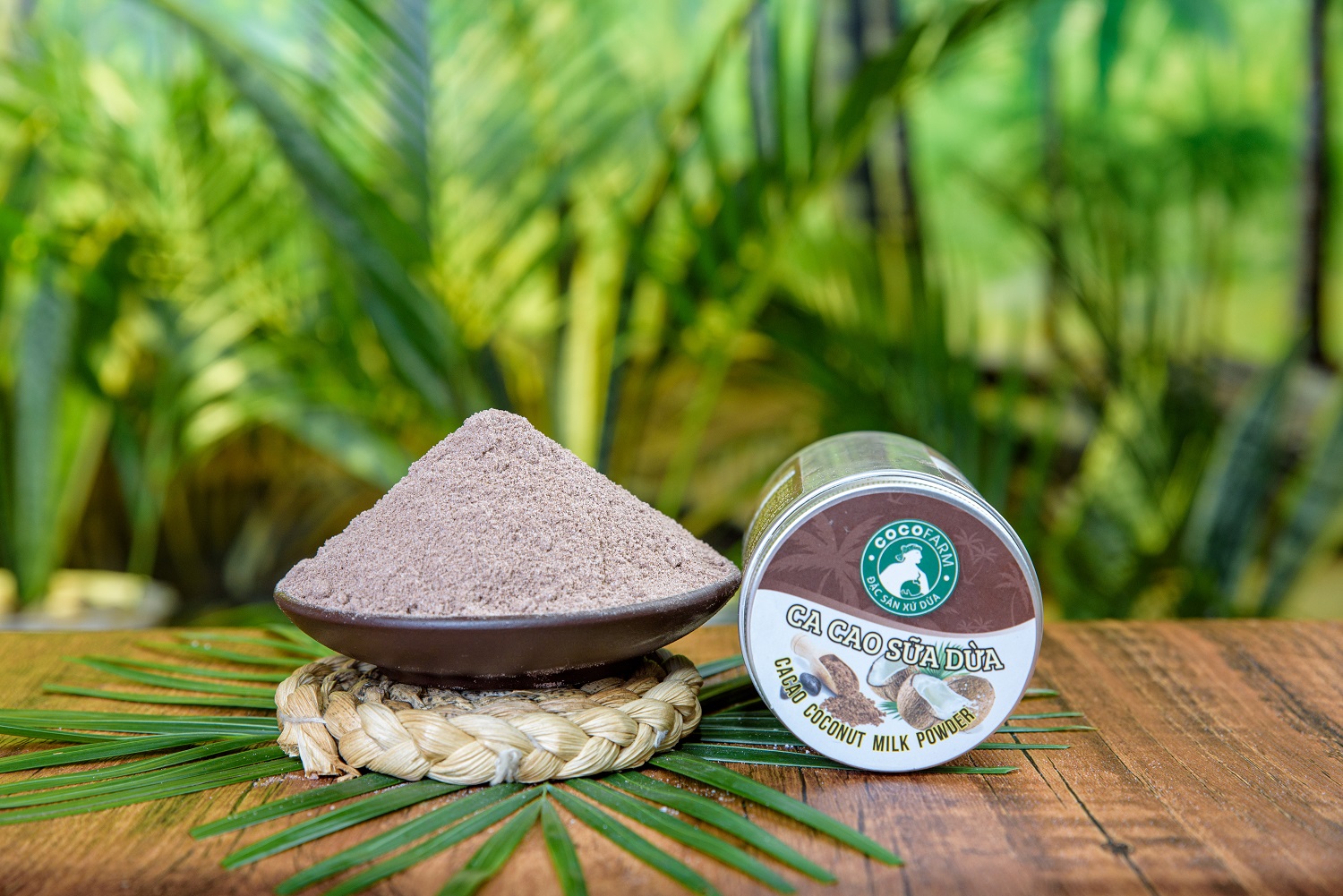 Bột Cacao Sữa Dừa Cocofarm