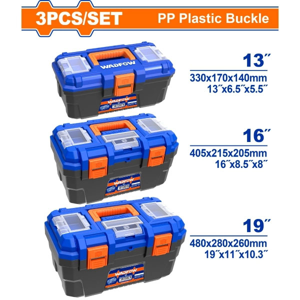 Wadfow plastic case 13, 16, 19 wtb1313/wtb1316/wtb1319