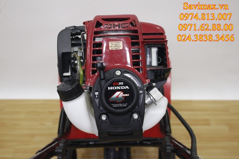 Bộ máy làm vườn, máy xới cỏ, xới đất mini GX35