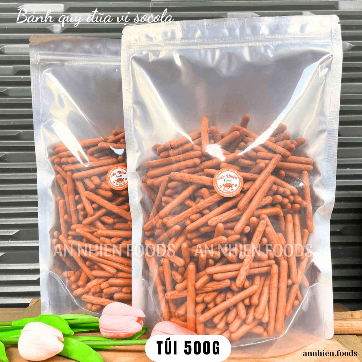 1 KG- Bánh quy đũa socola