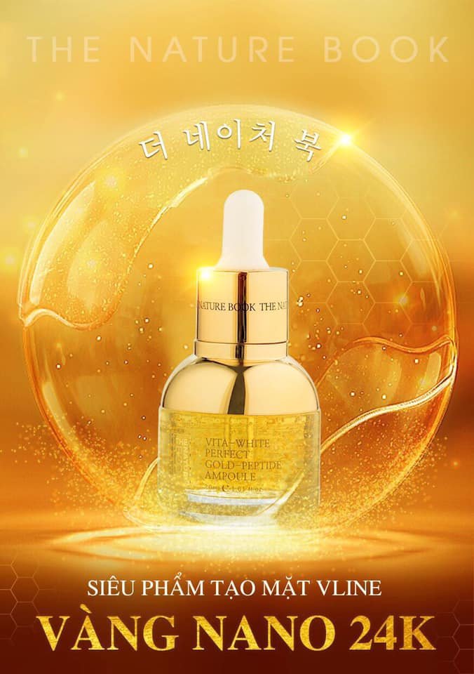 Tinh chất ampoule vàng The nature book