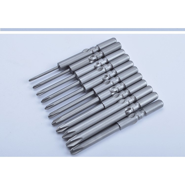 Bộ 10 đầu vặn vít 4 cạnh cao cấp trục 5mm