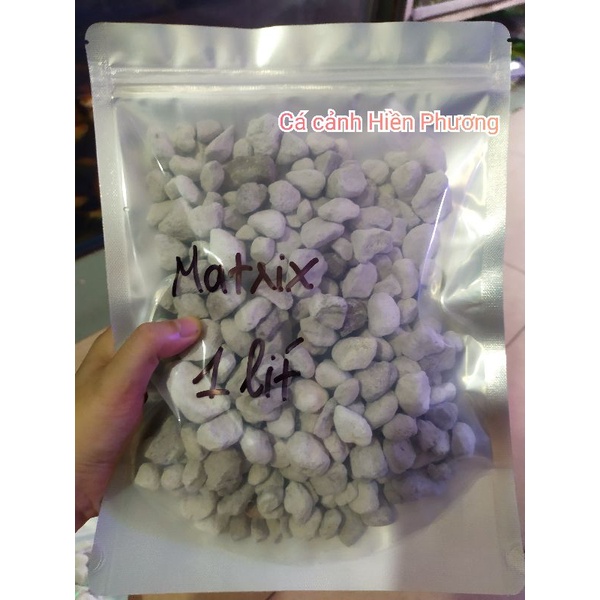 Vật liệu lọc matrix cao cấp - túi 1l cho bể cá