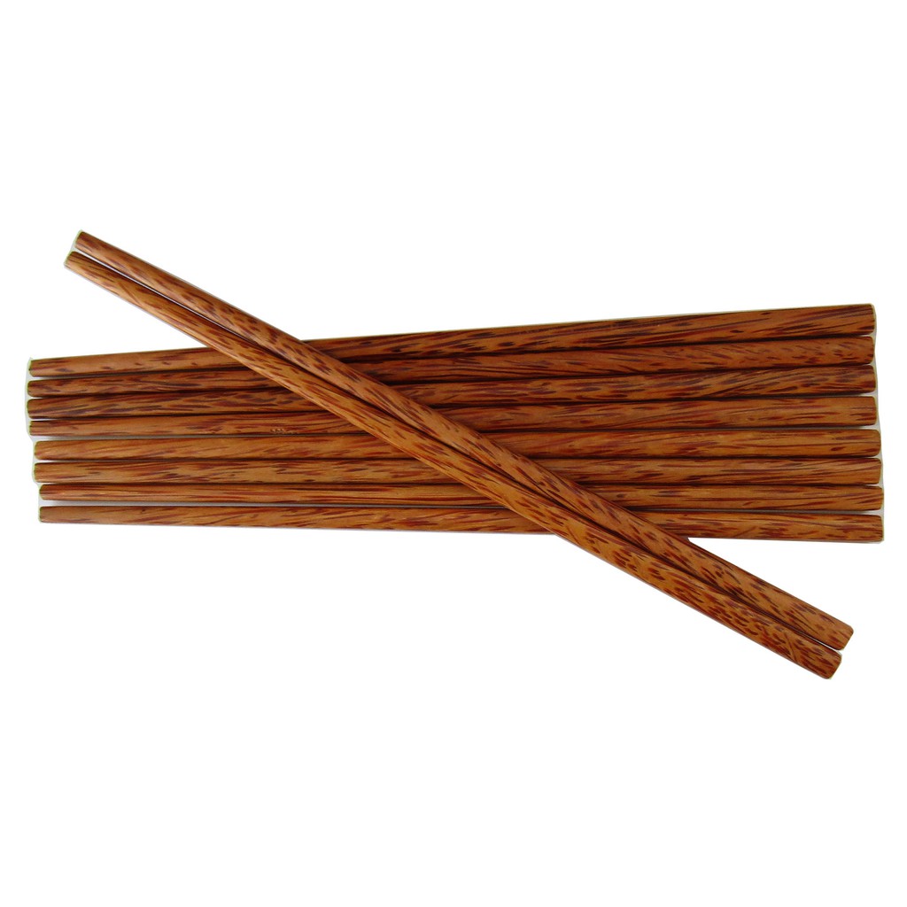 10 Đôi Đũa Dừa Ngọc Diệp Cao Cấp