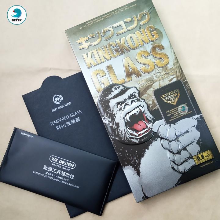 [HCM]Miếng dán cường lực Remax WK Kingkong full màn hình cho iPhone X iPhone XS iPhone 11 Pro