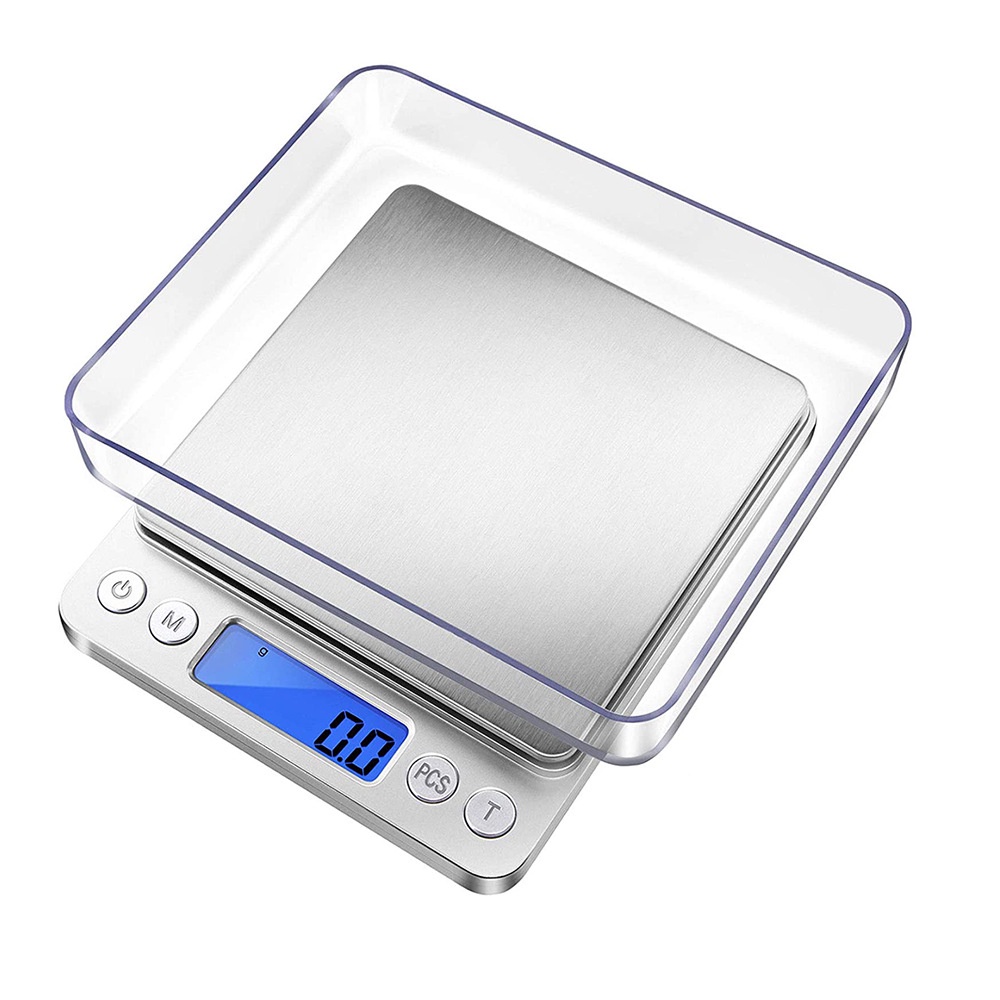 Electronic Scale for Dispensing 3Kg/0.1G (Comes with Transparent Tray I2000)
