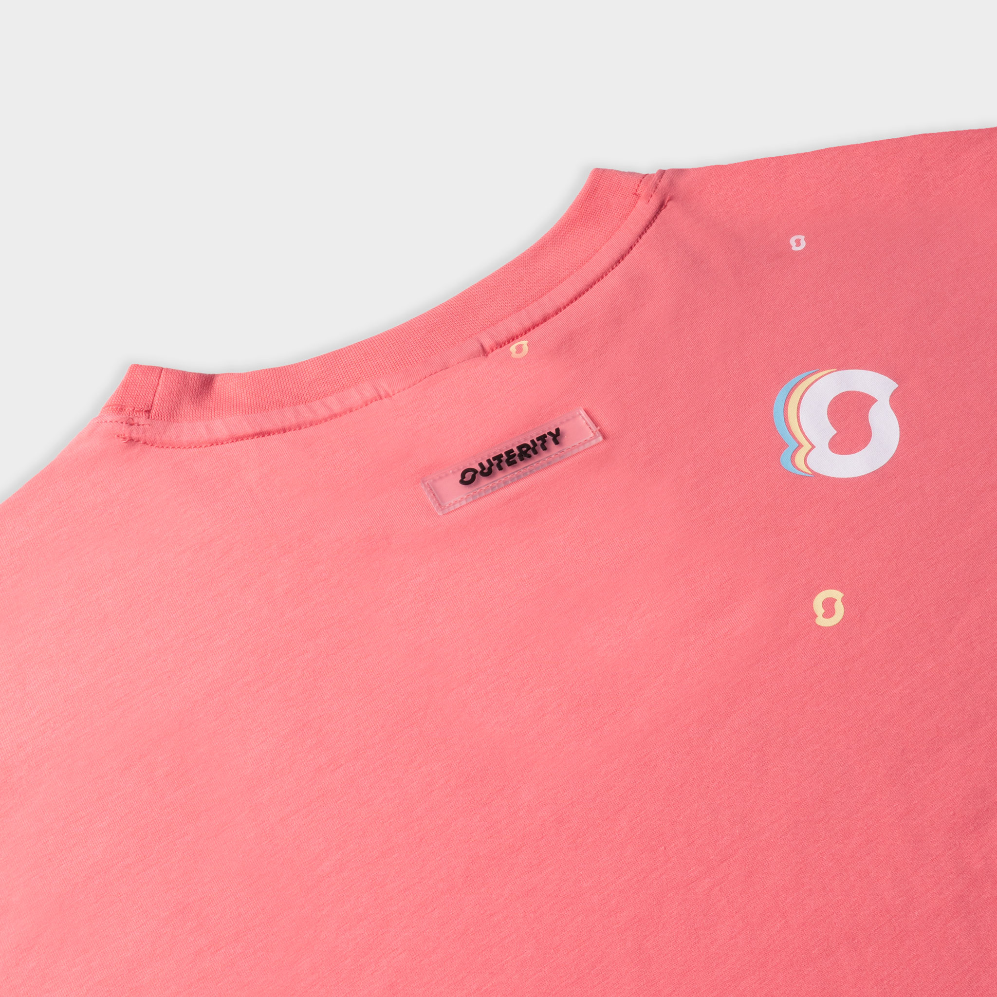 Áo thun Outerity Colorful Logo / Màu Hồng Đậm - ORP180