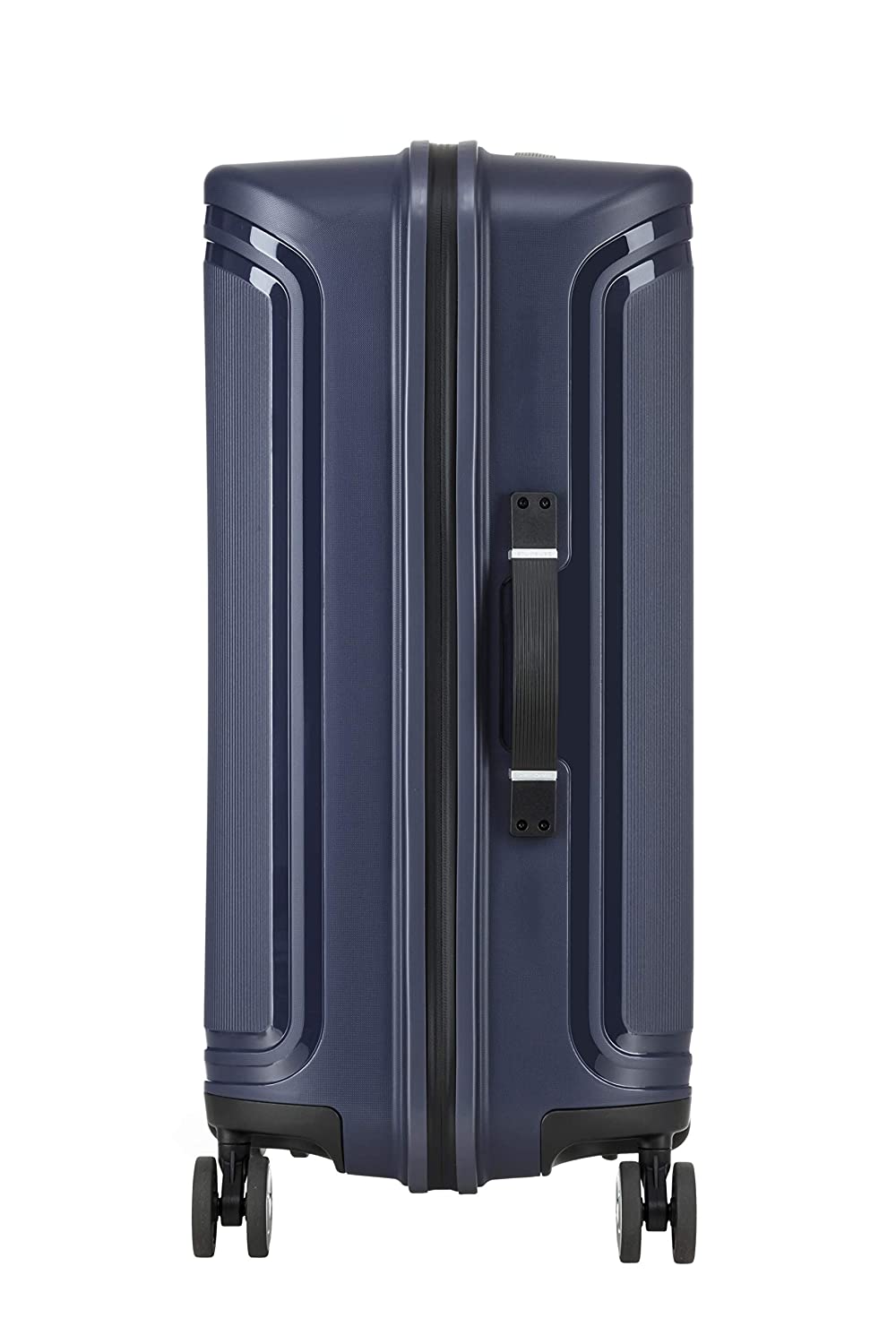 SAMSONITE Hartlan Polypropylene 55.5 cms Navy Hardsided Cabin Luggage (SAM HARTLAN Spinner 55 Navy)