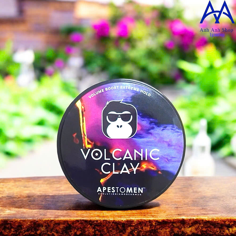 Sáp vuốt Tóc VOLCANIC Wax mái tóc mỏng, khó giữ nếp