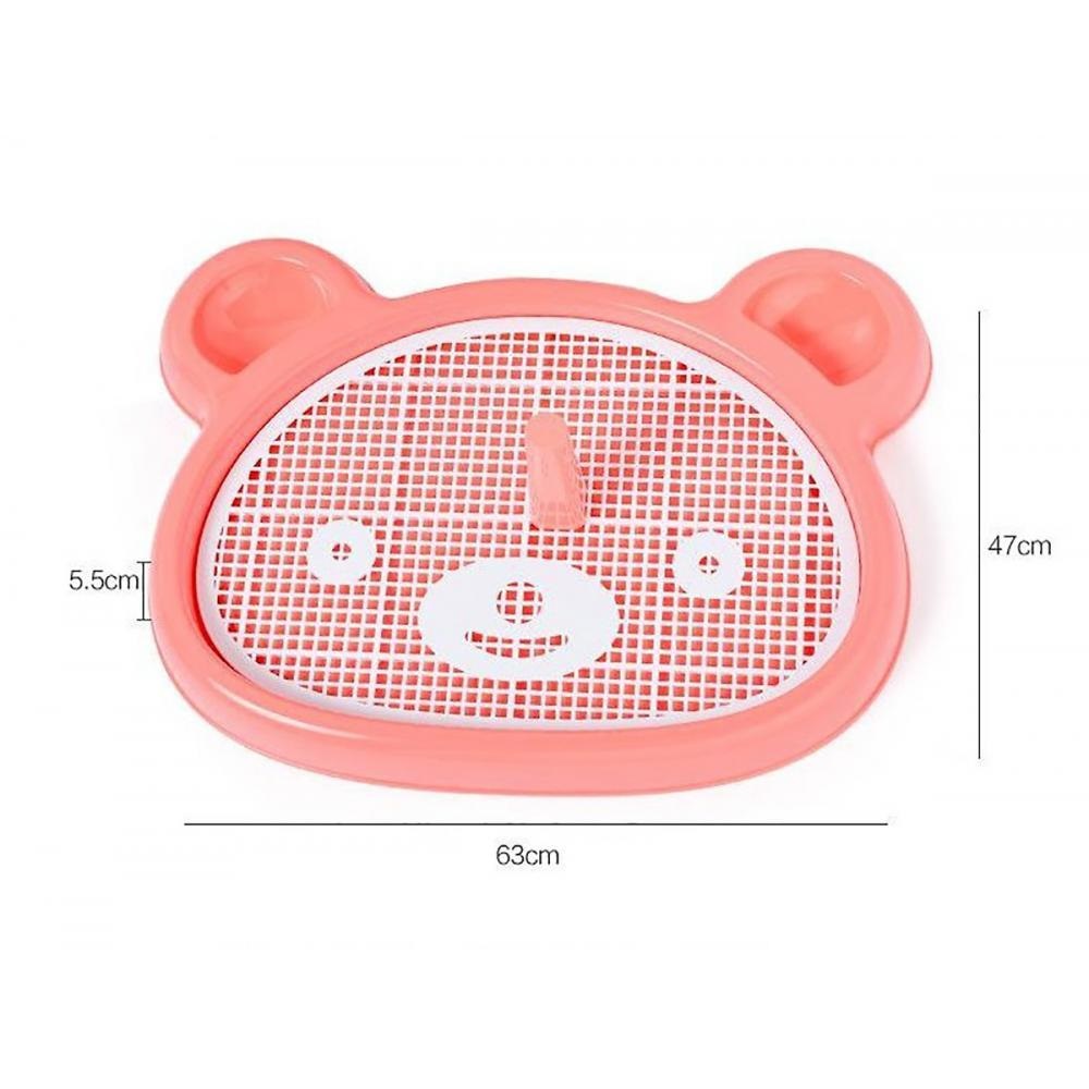 [HCM]KHAY VỆ SINH CHO CHÓ MÈO HÌNH MẶT GẤU (SIZE LỚN)
