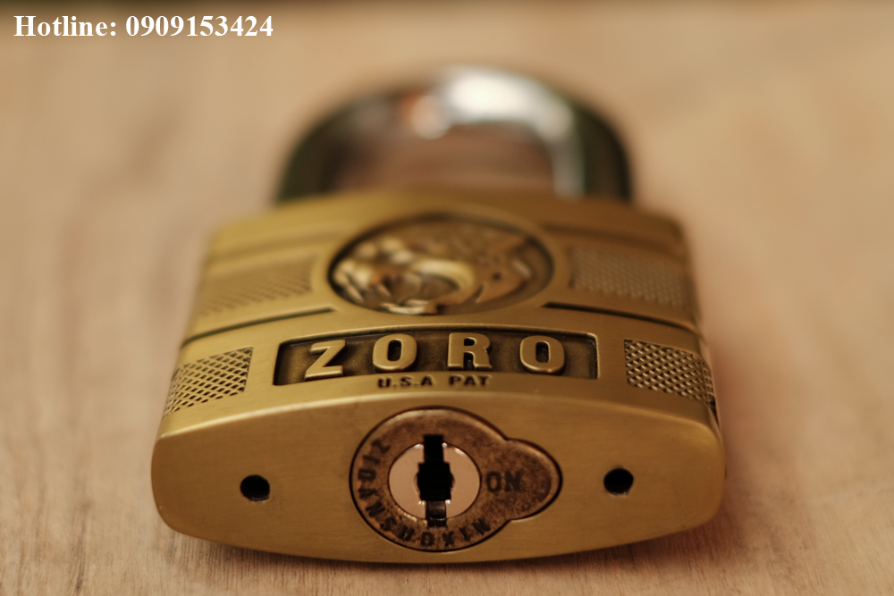 [HCM]Ổ KHÓA CAO CẤP ZORO - GỌNG SIÊU CỨNG