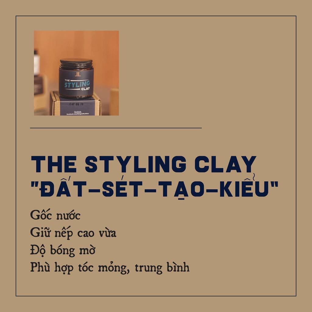 [HCM]Sáp Vuốt Tóc Saigon Hustlers The Styling Clay 100g