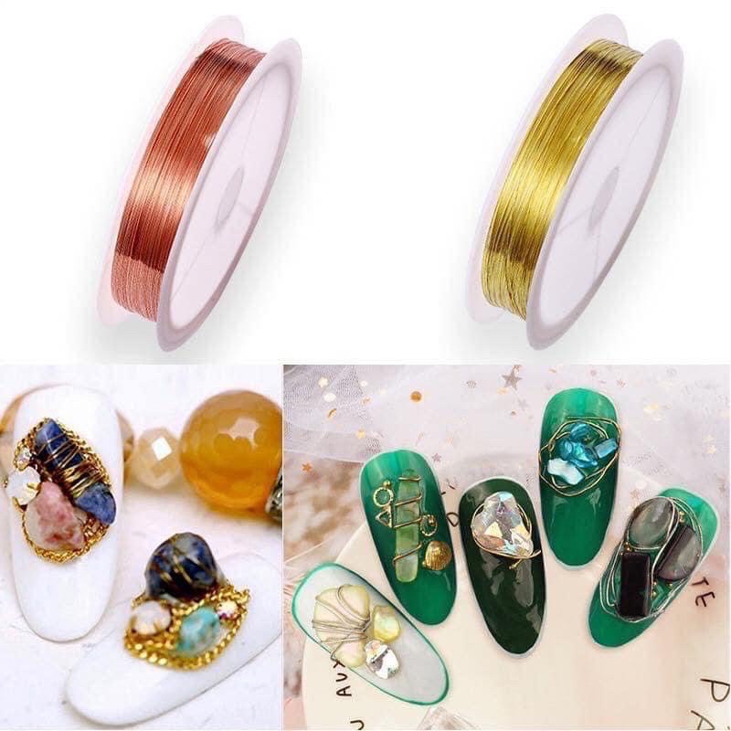 [HCM]Cuộn dây kẽm trang trí móng