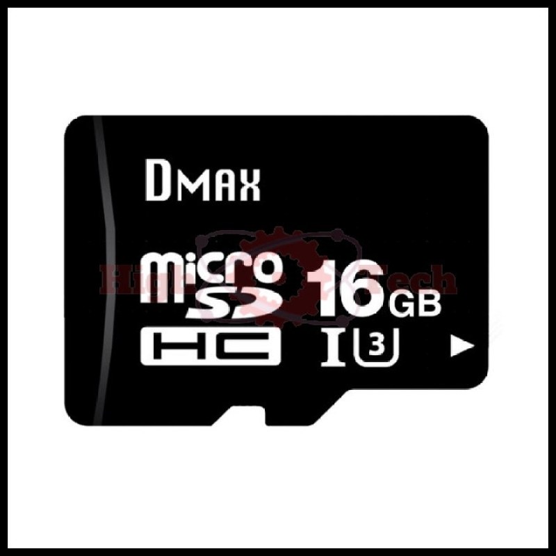 Bộ 5 thẻ nhớ micro SDHC Dmax 16GB tốc độ cao U3, up to 90MB-s - Bảo hành 5 năm