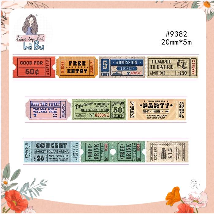 30/35cm (1 loop) Một chu kì washi tape dùng để trang trí (đọc kĩ mô tả)