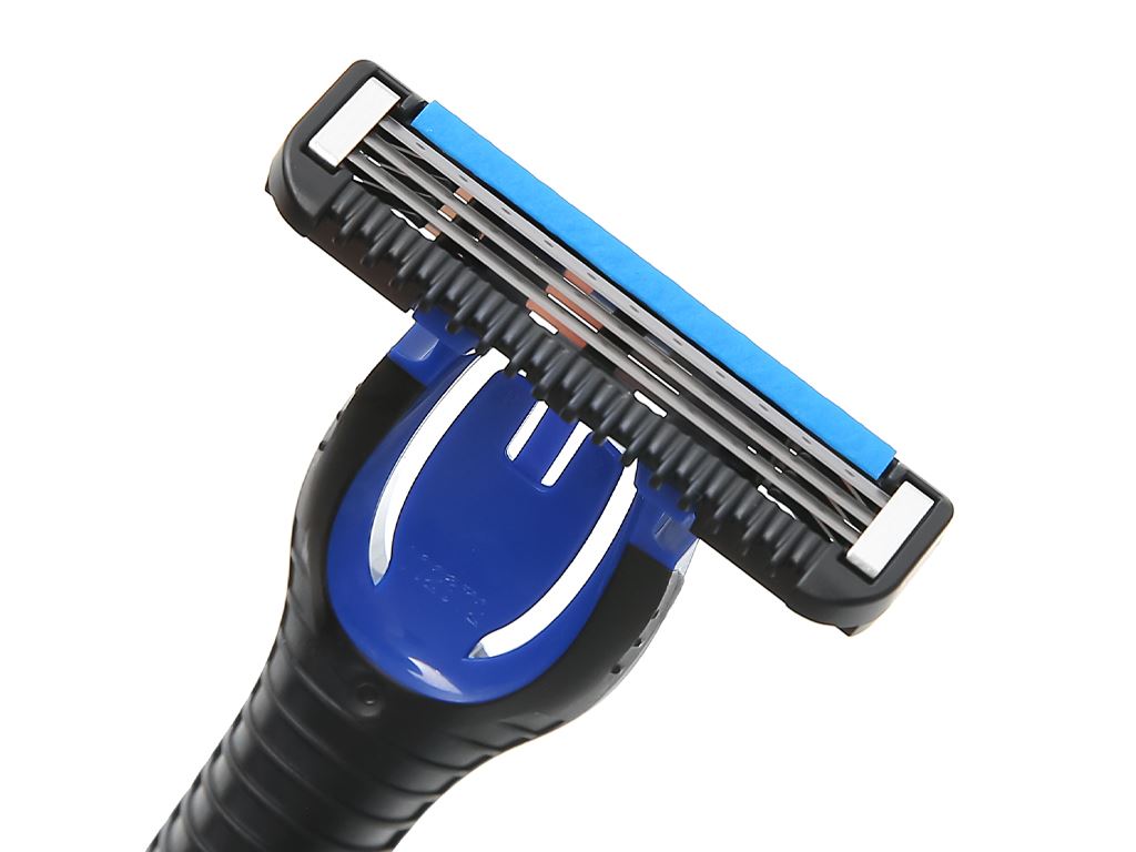 Dao cạo râu 3 lưỡi Gillette Guard 3 (Gồm: 1 tay cầm và 2 đầu cạo)