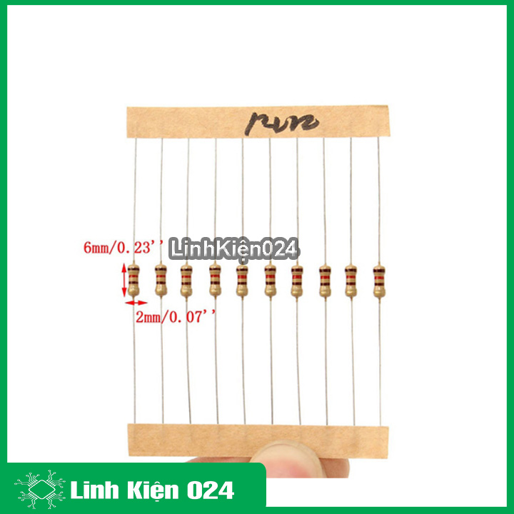Gói 500 con trở 1k - 1/4W 5%