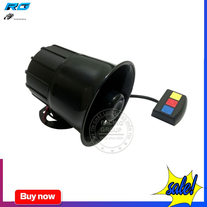 [HCM]Còi hú 3 chế độ cho xe máy oto