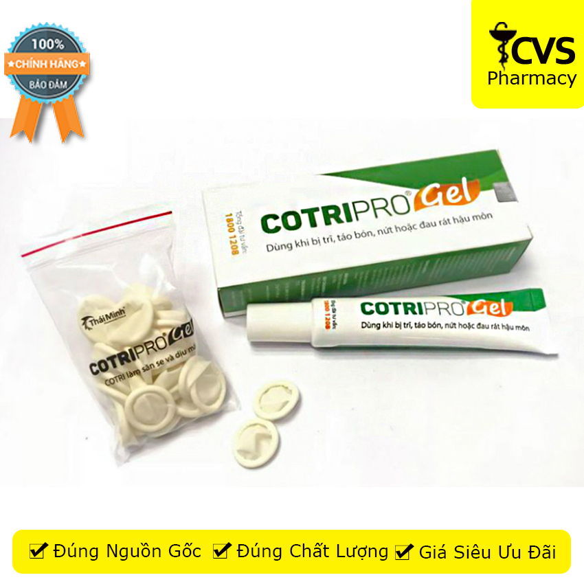 Gel Bôi Trĩ COTRIPRO - Dành Cho Người Bị Trĩ