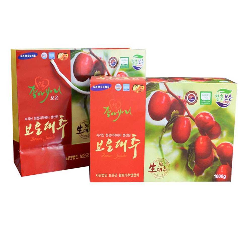 Táo đỏ khô Hàn Quốc