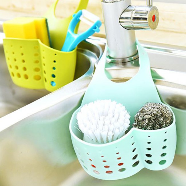 Combo 2 giỏ nhựa dẻo đựng bôn rửa bát