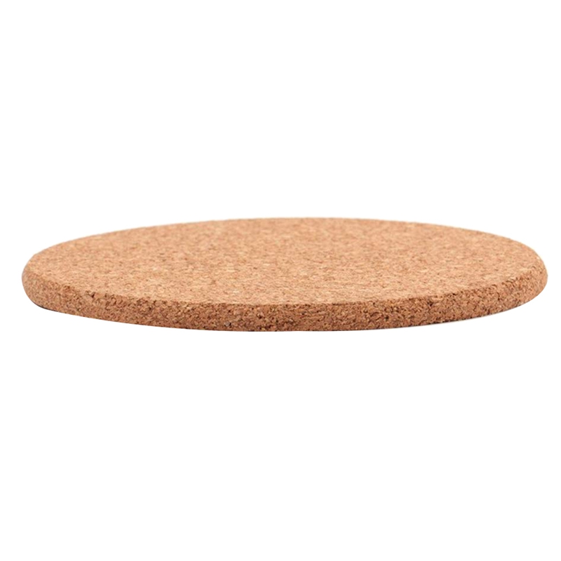Round 3.9 inch Absorbent Cork Coasters for Drinks In Office, Home, Or ...
