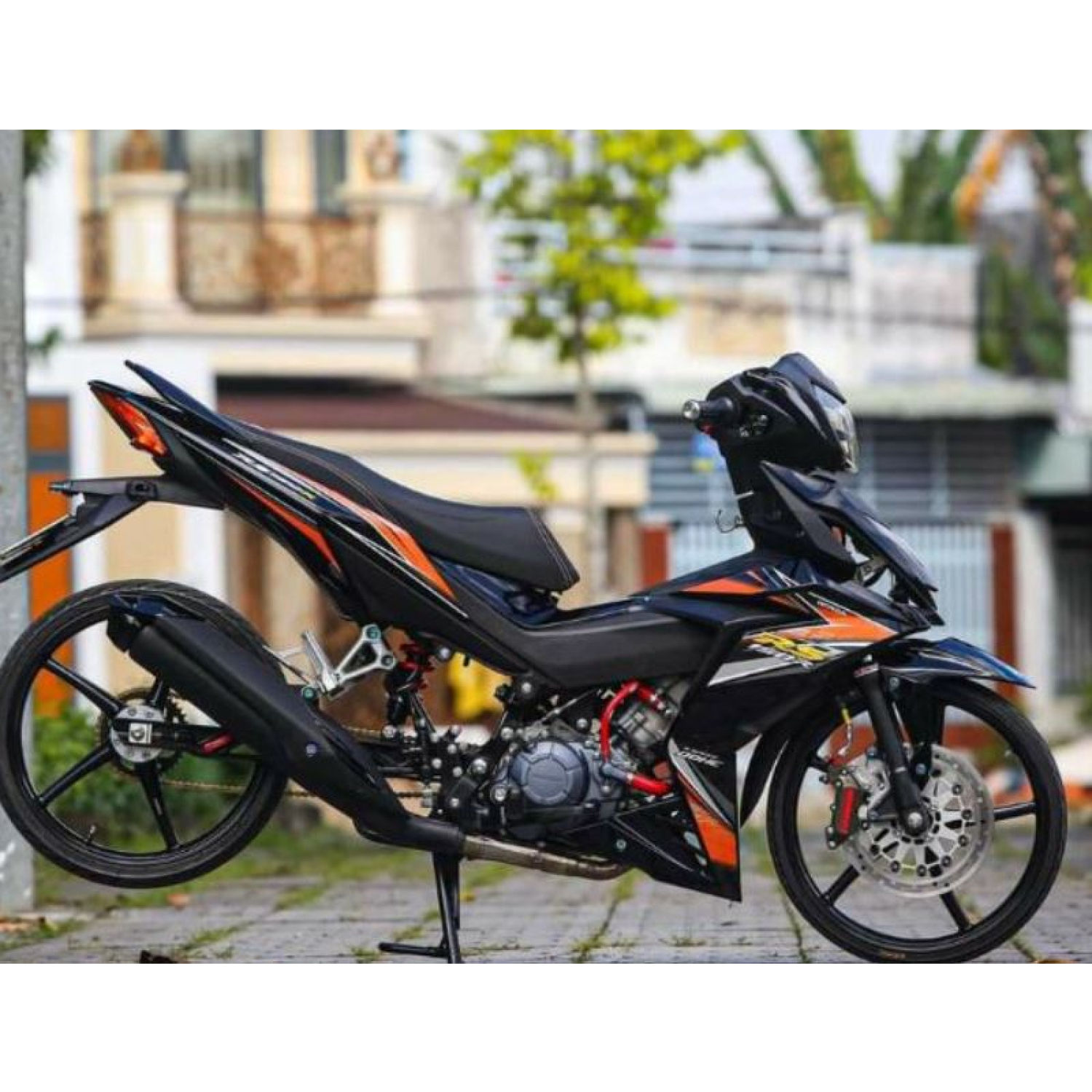 Tem Rời Honda Winner V1 RS Cam Đen 2022