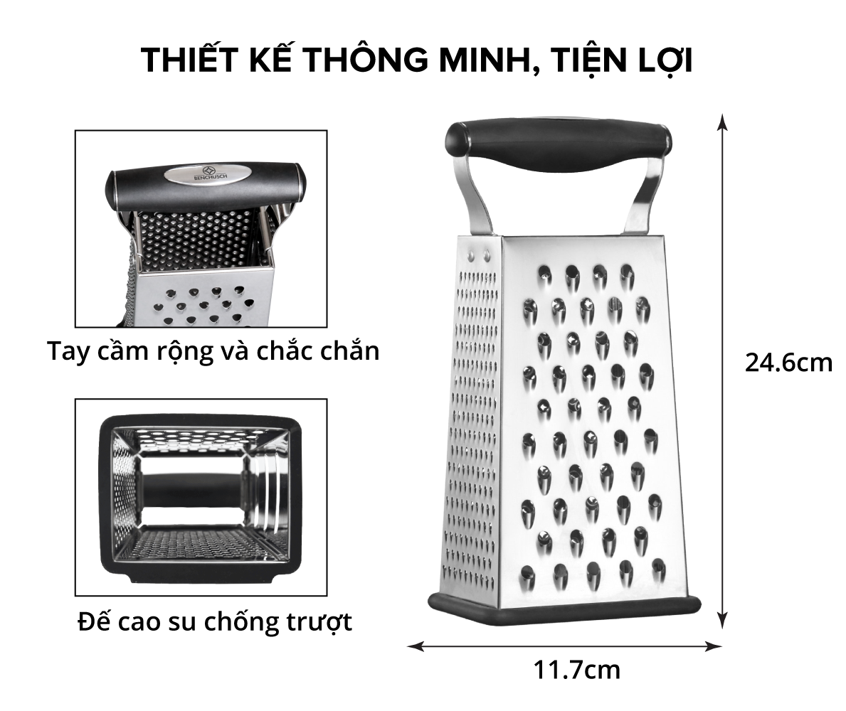 Dụng Cụ Bào Thực Phẩm 04 Mặt Benchusch