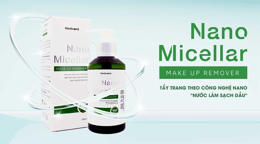 Tẩy trang Nano Micellar Make Up Remover 150ml