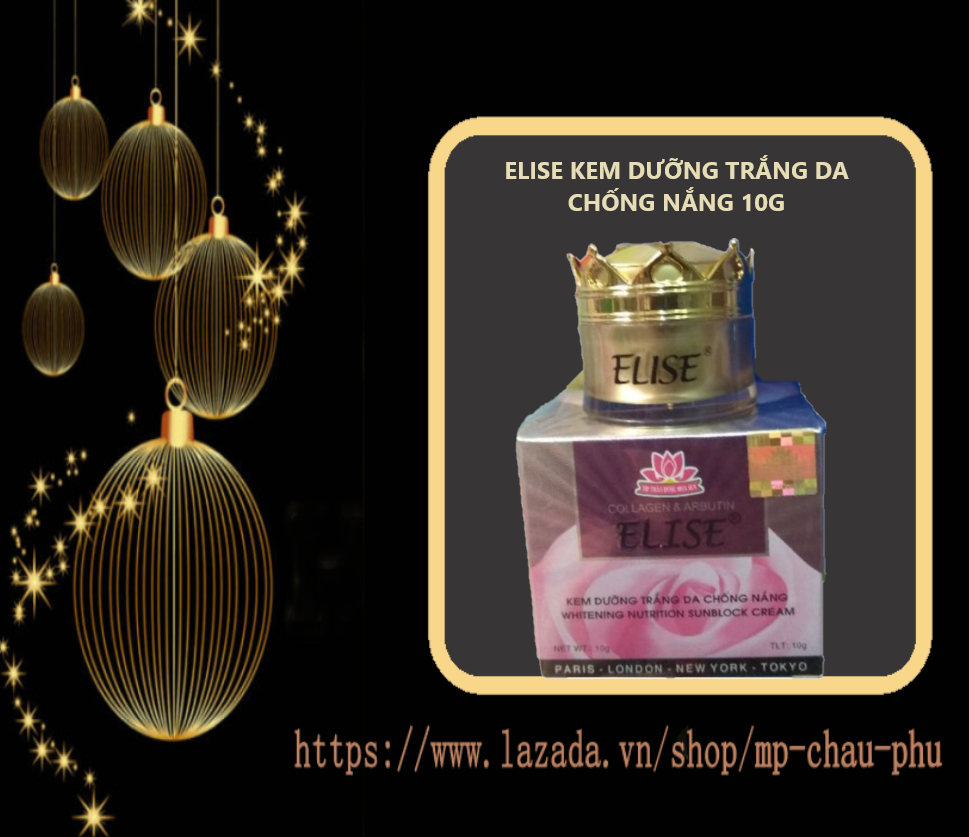 kem elise dưỡng trắng da chống nắng