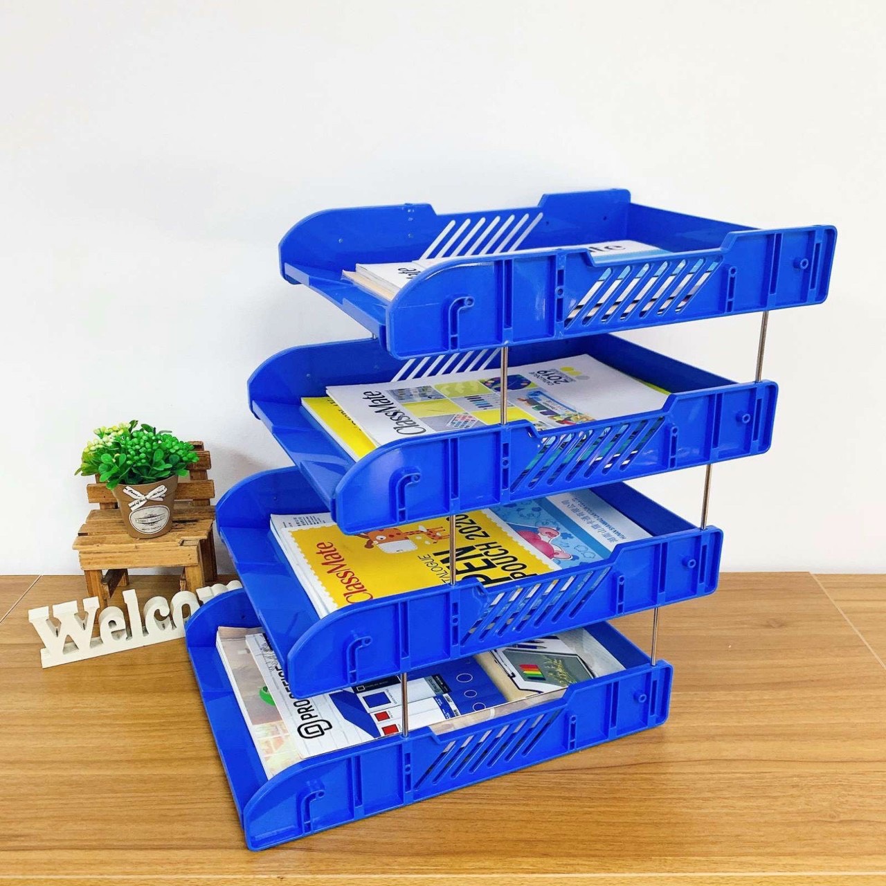 KHAY TÀI LIỆU 3 TẦNG, 4 TẦNG CLASSMATE