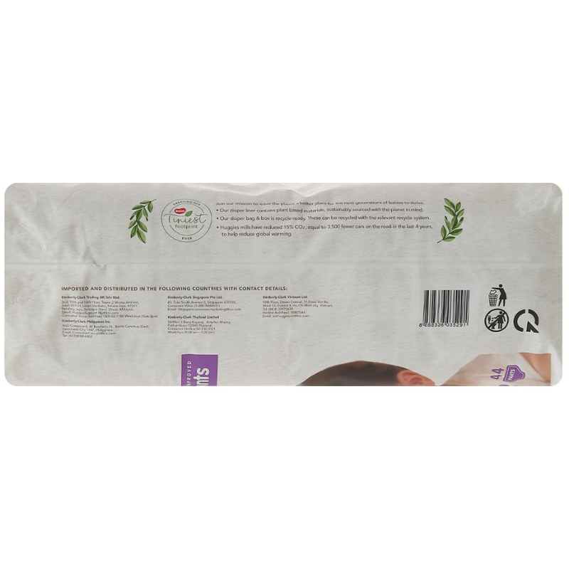 Tã Quần Huggies Platinum Nature Made Size L 44 Miếng (9 – 14 kg)