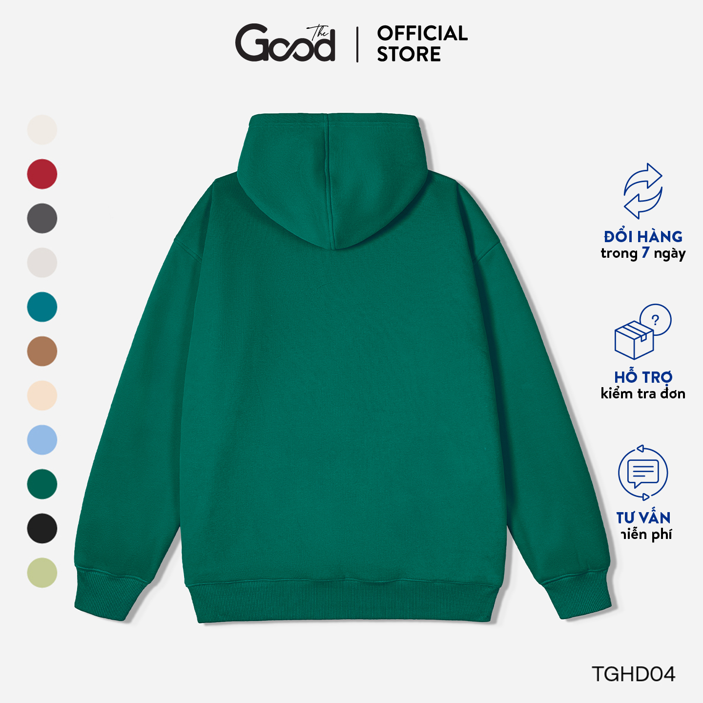 Áo Hoodie Lót Lông THE GOOD/ Basic Hoodie