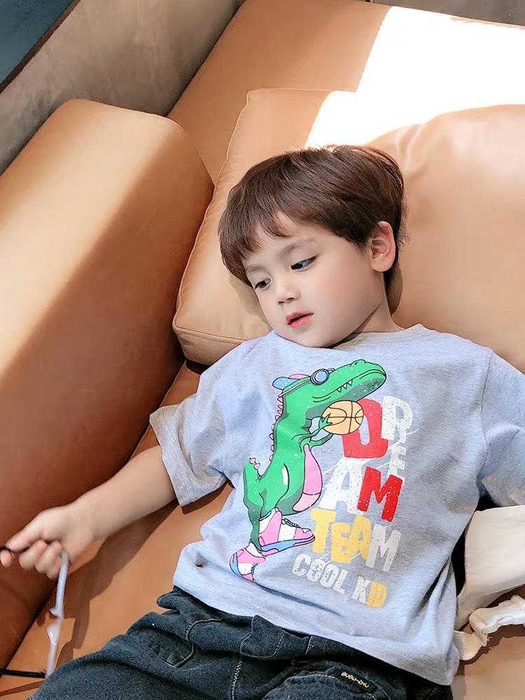 Áo phông khủng long cho bé