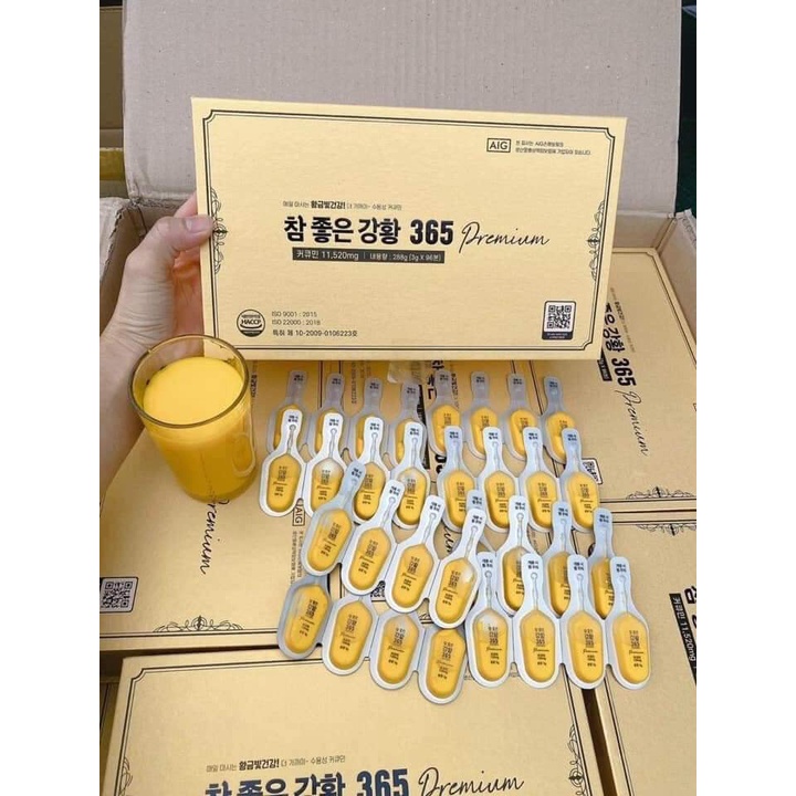 [Bạn mới nhập COSHBM -50% đơn 0Đ] TINH NGHỆ NANO 365 CURCUMIN PREMIUM HÀN QUỐC