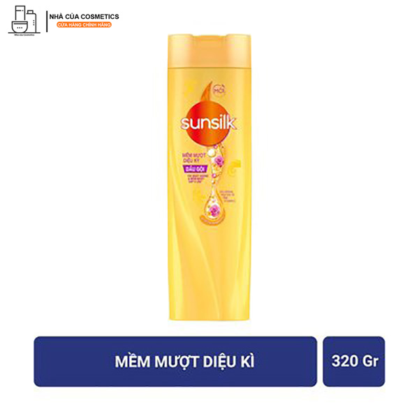 Dầu gội, dầu xả Sunsilk mềm mượt, óng ả 320g các loại