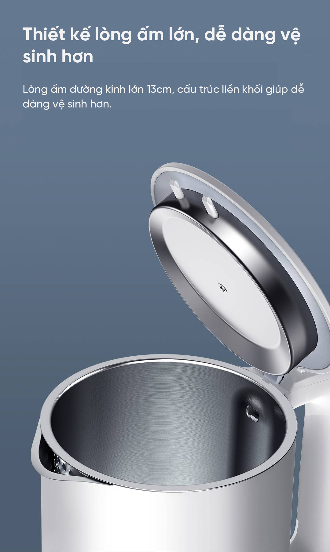 Ấm siêu tốc 1.5L Xiaomi 1A - MJDSH02YM