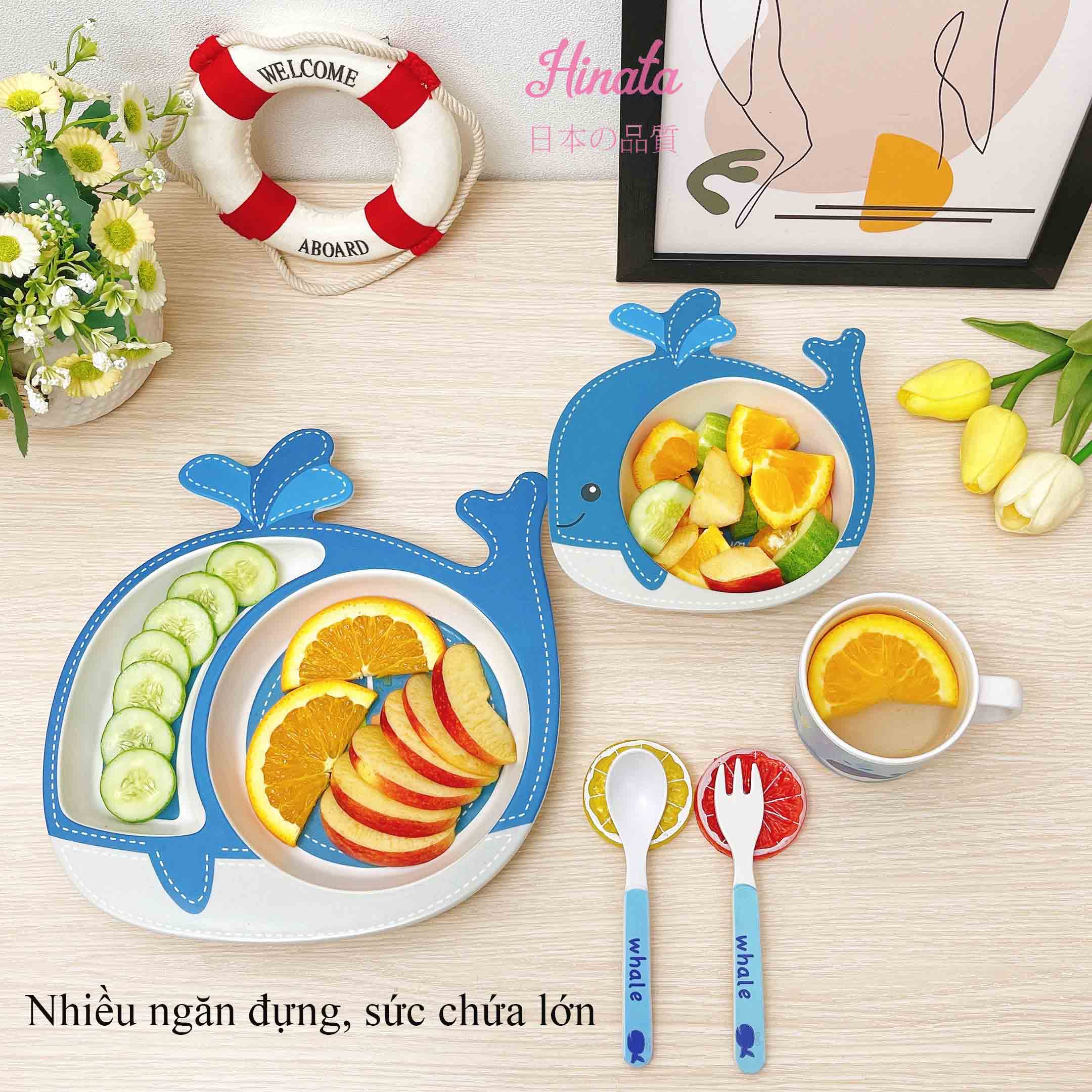 Trọn bộ bát ăn dặm Hinata Nhật Bản BAD01