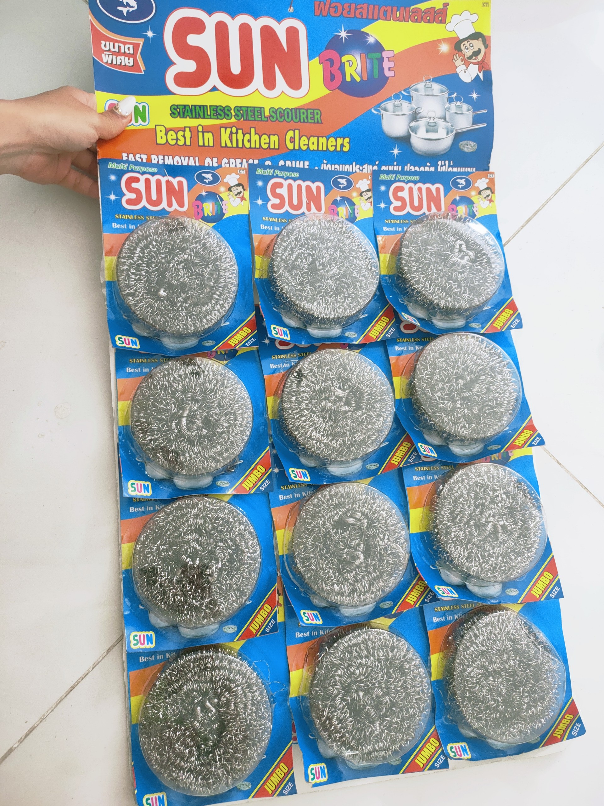 Freight scrub pot Sun Brite high grade