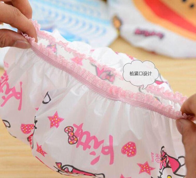 Mũ chụp tóc khi tắm và rửa mặt người lớn