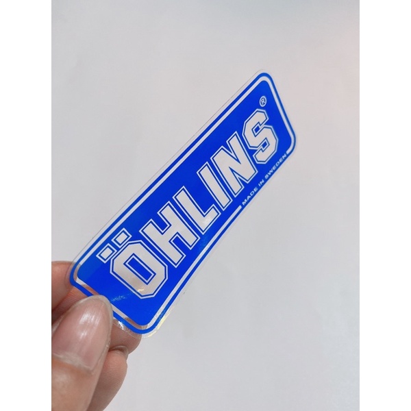 Tem Olin Ohlins xanh Thuỵ điển kéo lụa 1:1 hàng đẹp sắc nét