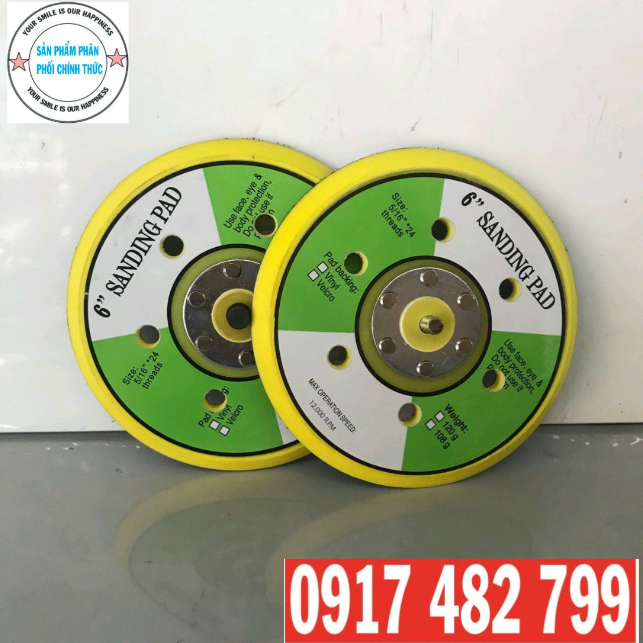 [HCM]ĐẾ CHÀ NHÁM TRÒN 6 INH 150mm 15cm