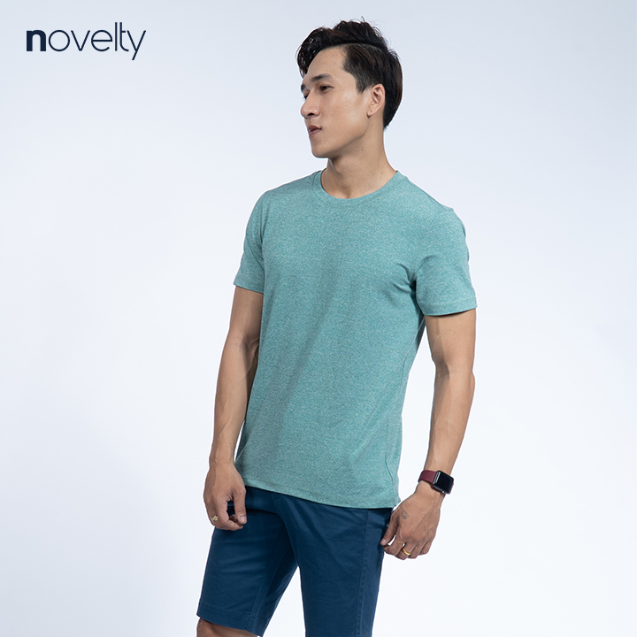 Áo thun nam Novelty cổ tròn 190166N