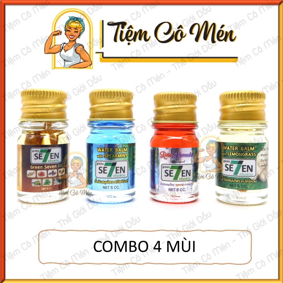 DẦU 7 SEVEN THẢO MỘC THÁI LAN [ CHUẨN NỘI ĐỊA ] - 5ML