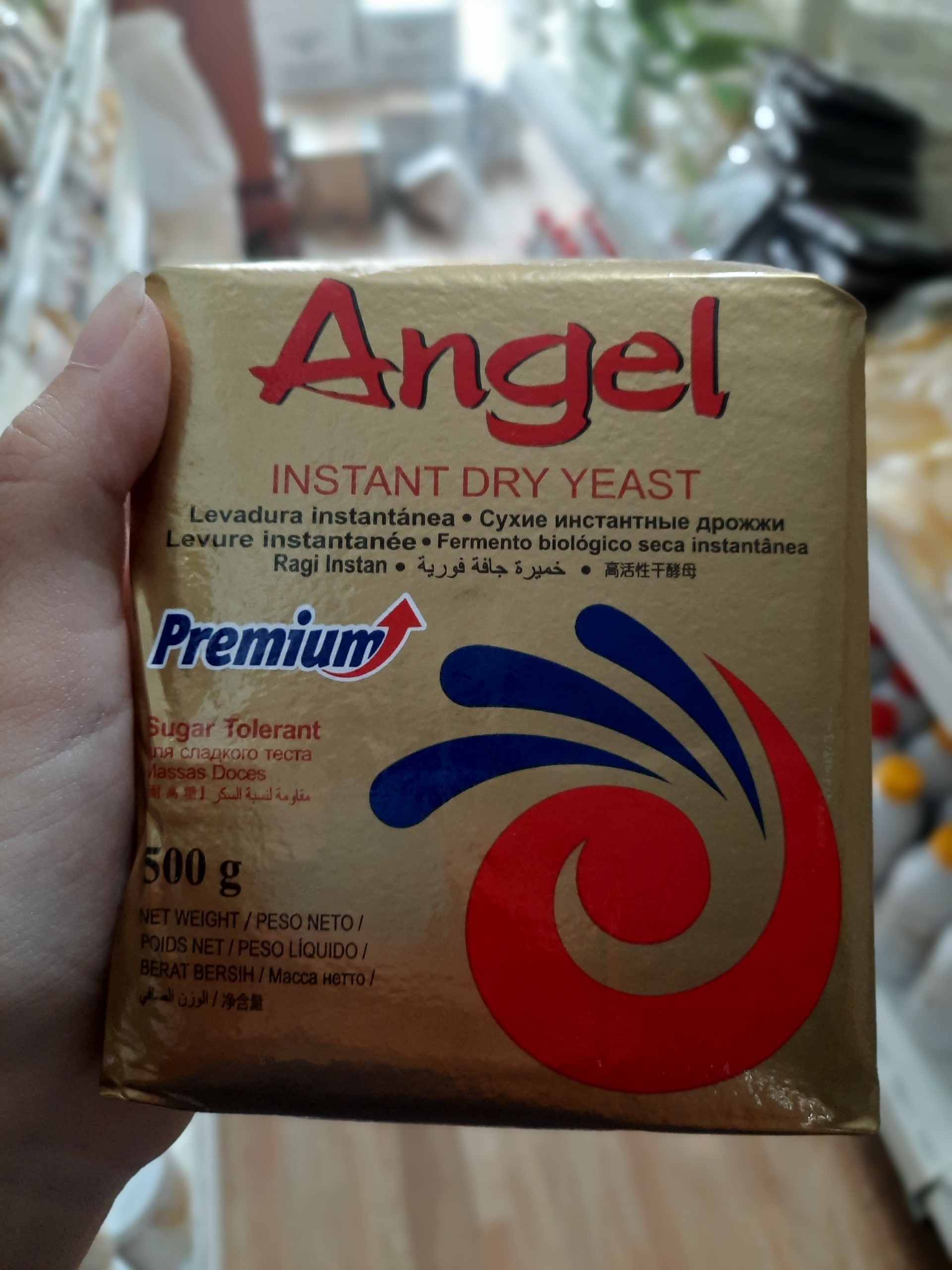 Men Instant ngọt, men khô lạt Angel