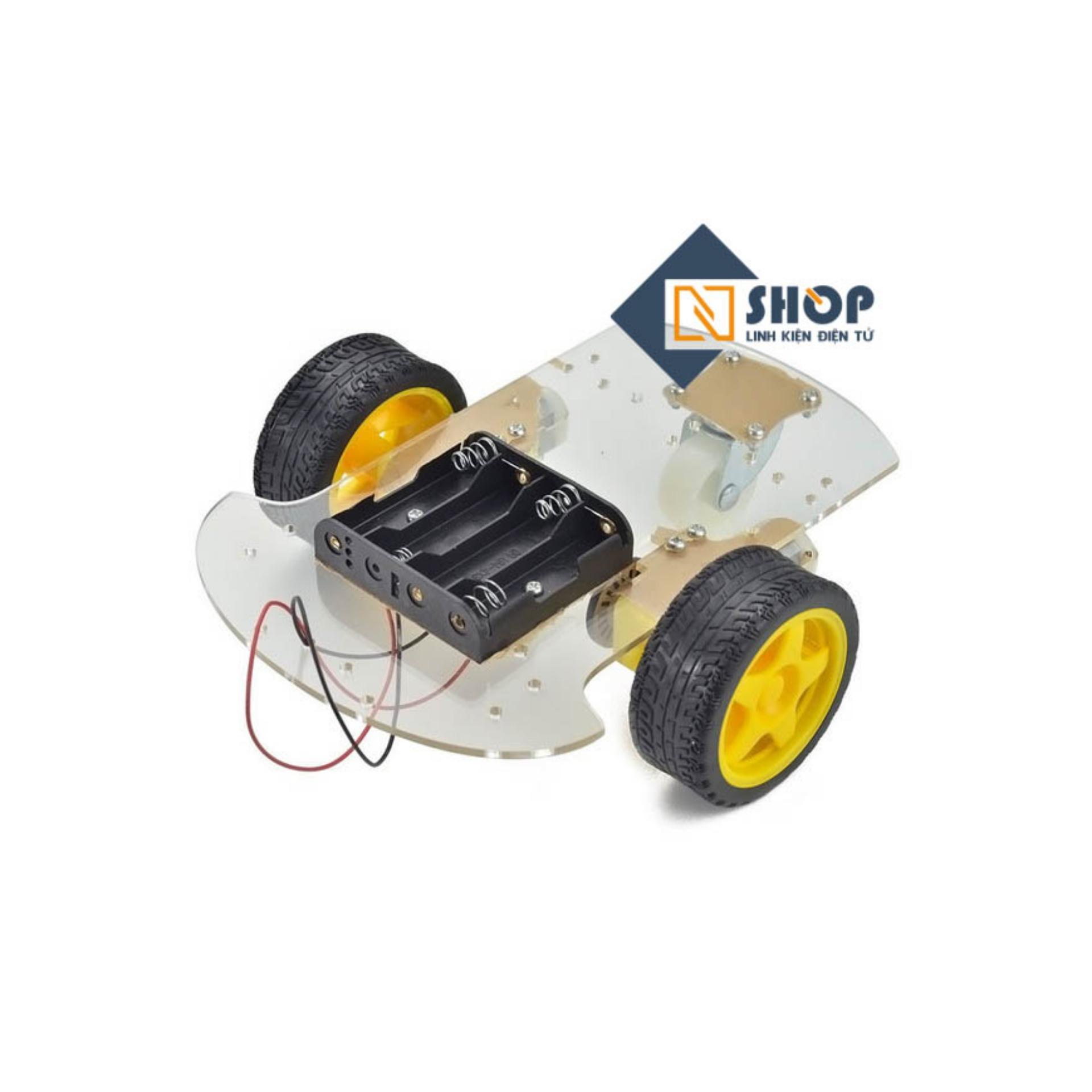 Bộ khung xe robot 3 bánh