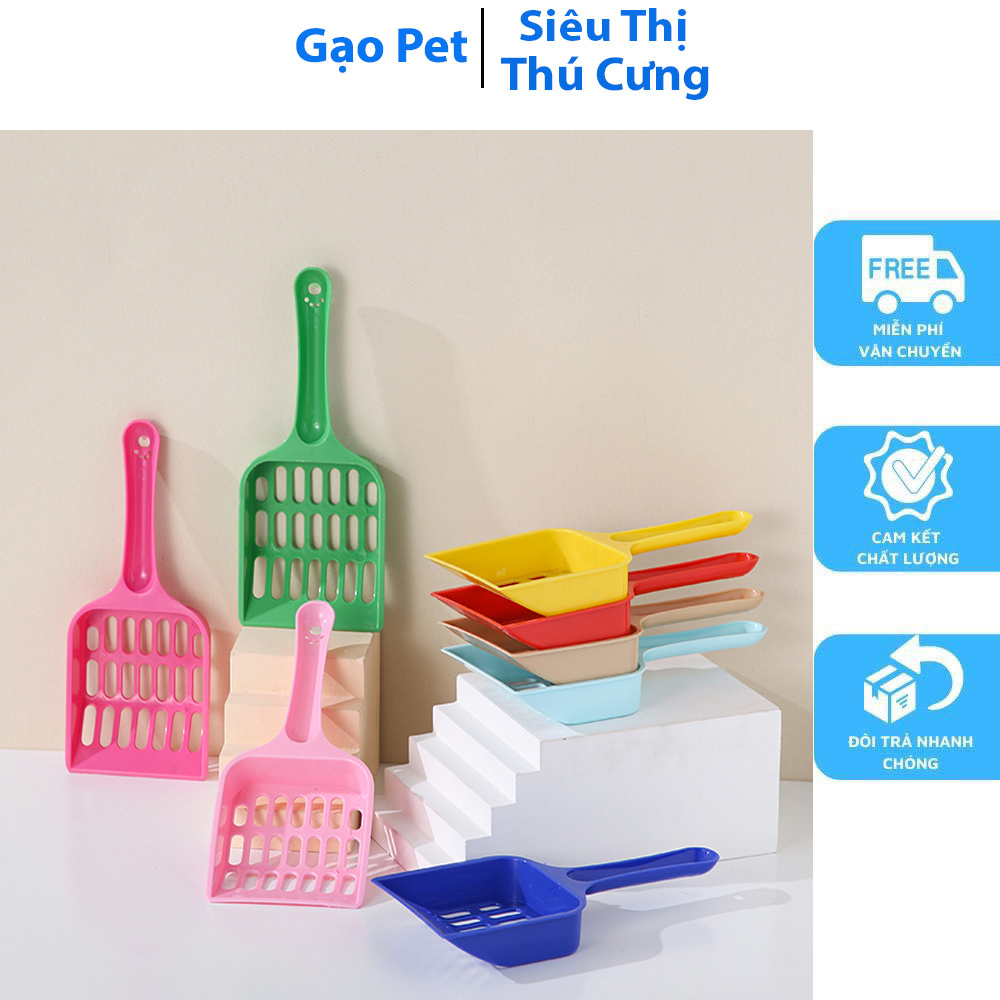 Xẻng xúc cát vệ sinh cho chó mèo