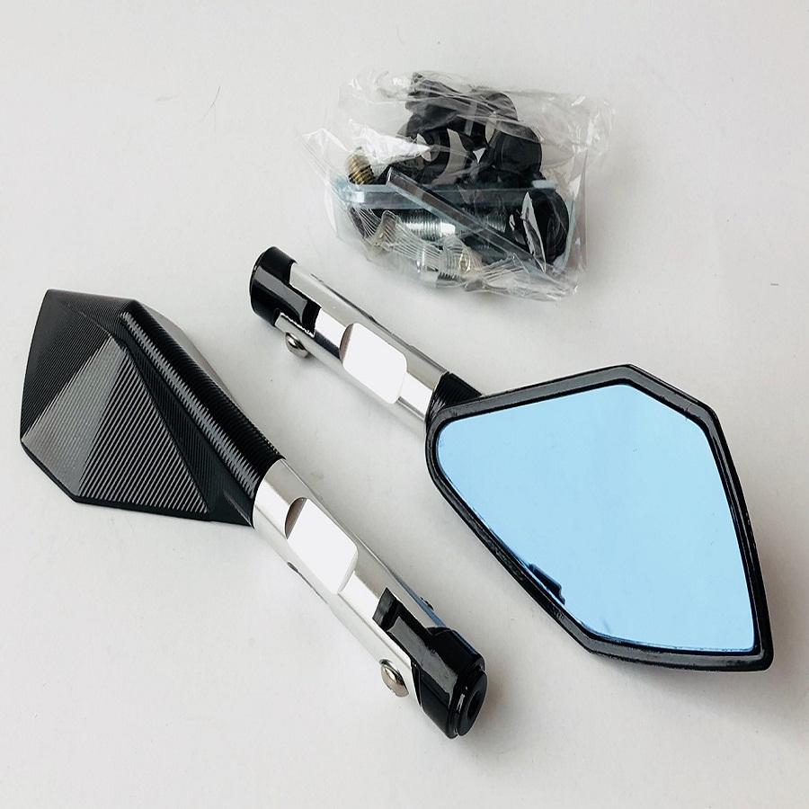 Cặp ( 2 Cái ) Kiếng Xe Máy Rear Mirror Nhôm CNC Cao Cấp Siêu Thị Việt