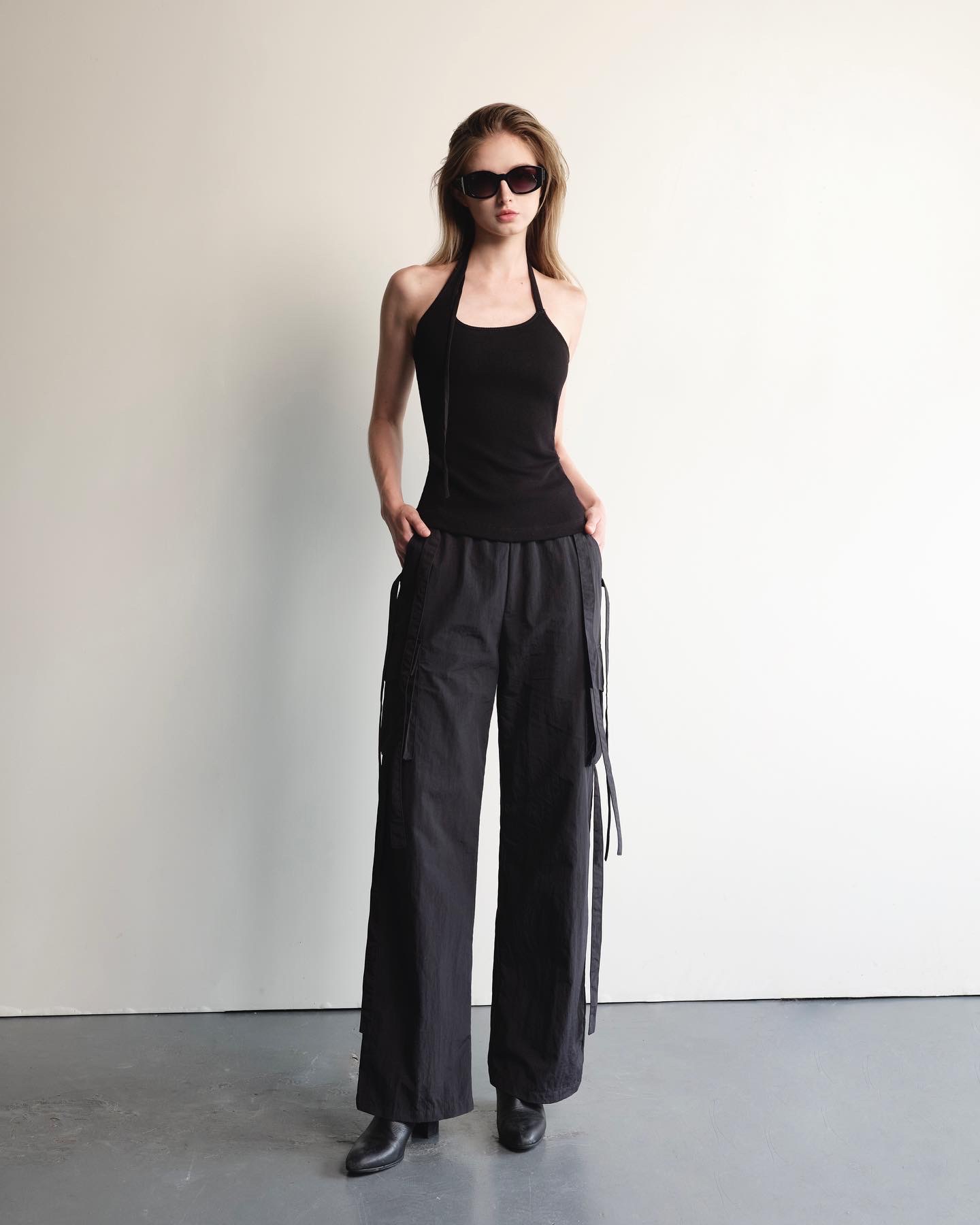 Nylon Cargo Pants - Quần Cargo Dáng Suông Rộng