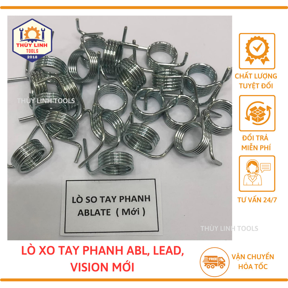 Lò xo tay phanh vision zin, abl mới zin - thùy linh tools
